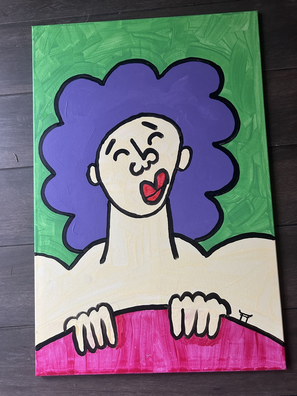 Portrait in production 02